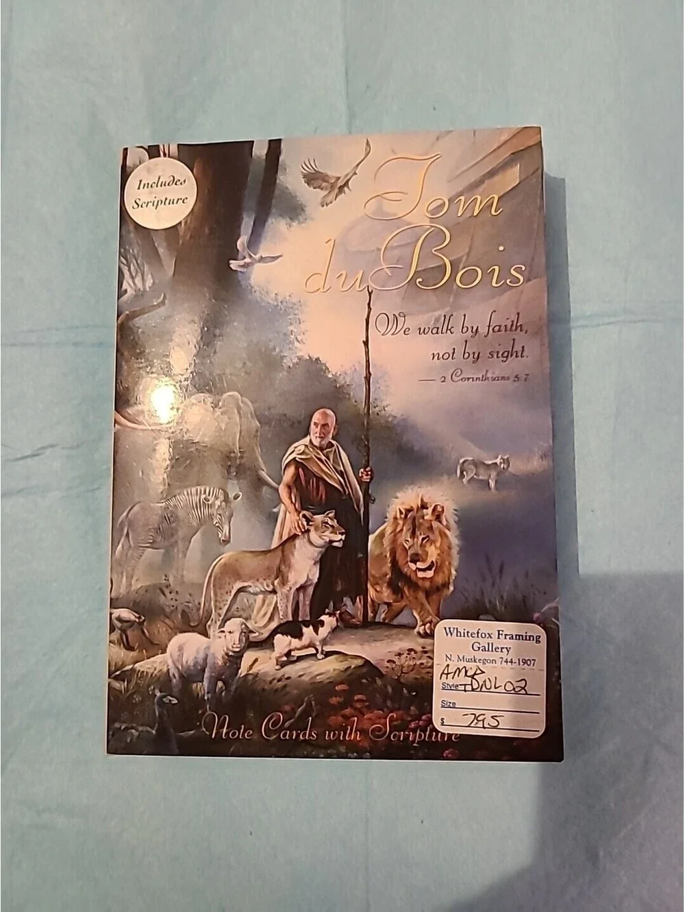 Christian Art  10 Blank Note Cards The Invitation by Tom duBois Noah's Ark